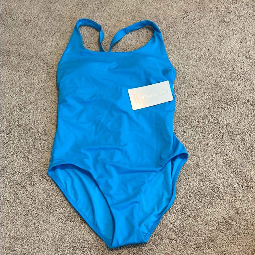 Malibu Athleta One Piece Swimsuit in Vibrant Blue